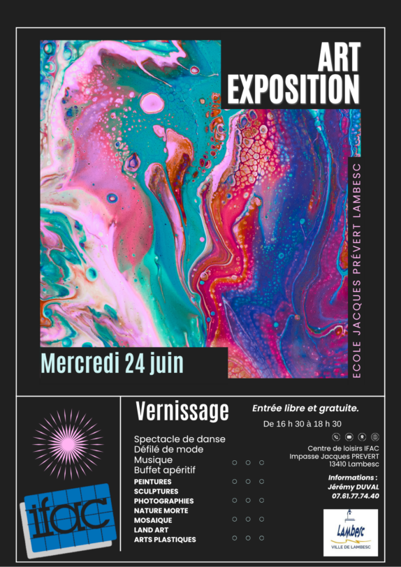 Vernissage Centre de loisirs